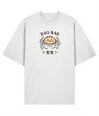 Bao Bao Embroidered Oversized Shirt – White Front Embroidered 