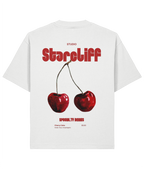 Cherry Oversized Boxy Shirt – White Back