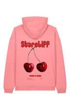 Cherry Oversized Hoodie Light Version – Pink Back