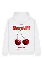 Cherry Oversized Hoodie Light Version – White Back