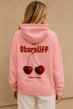 Cherry Oversized Hoodie – Pink wrn 
