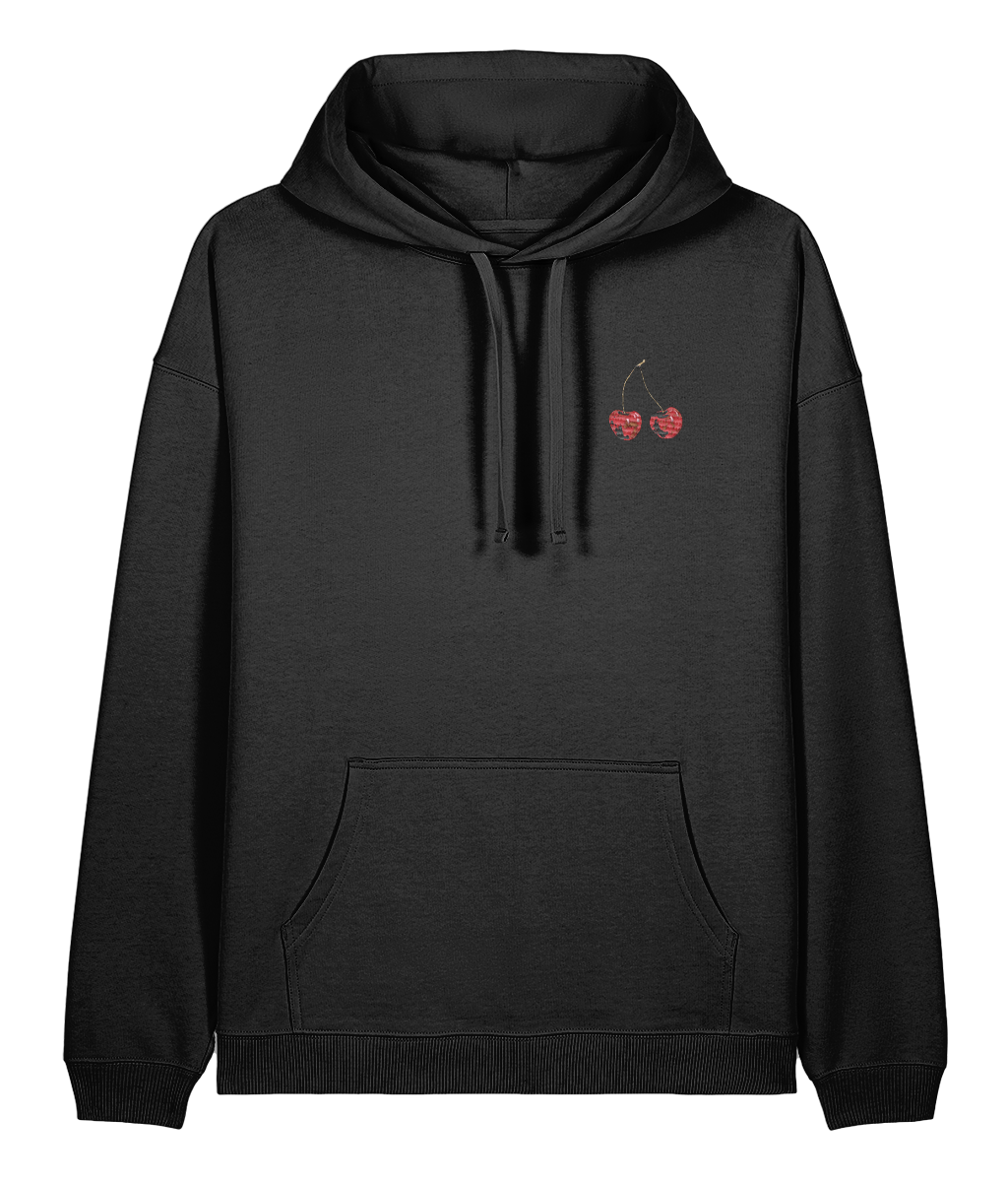Cherry_Oversized_Hoodie_black front
