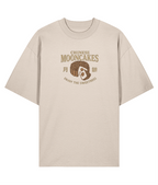 Chinese Mooncakes Embroidered Oversized Shirt – Creme front