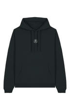Gothic Vanitas Oversized Hoodie – Black front