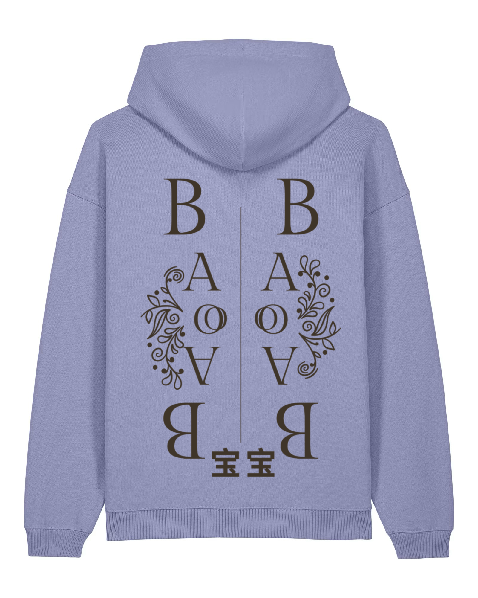 "Bao Bao" Oversized Hoodie – Multiple Colors Available | Organic Cotton with Embroidery by Starcliffart