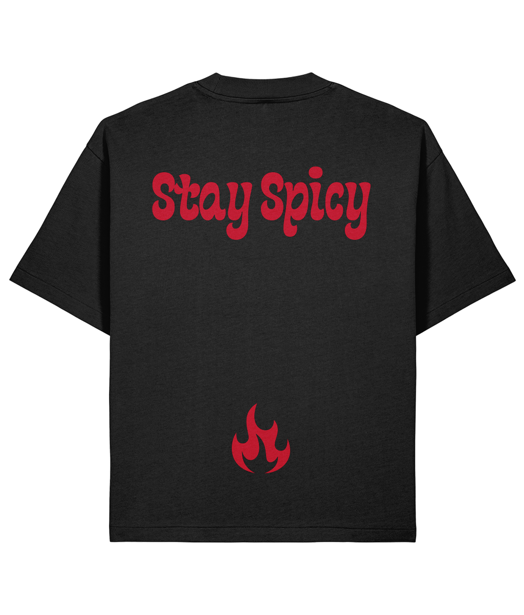 "Red Hot Chili Sauce" Shirt –  front black