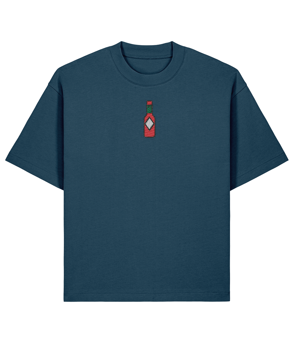 "Red Hot Chili Sauce" Shirt –  front blue
