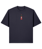 "Red Hot Chili Sauce" Shirt –  front blue navy
