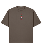 "Red Hot Chili Sauce" Shirt –  front mocha