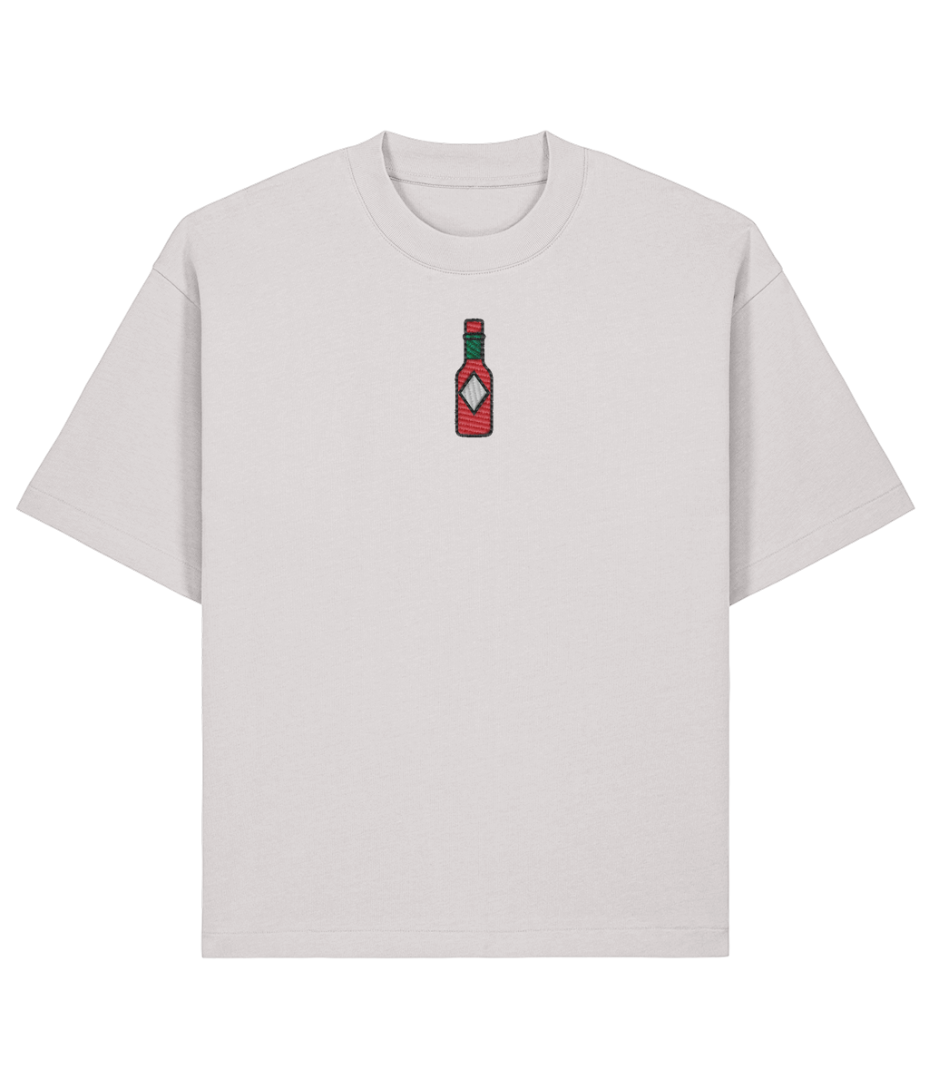 "Red Hot Chili Sauce" Shirt –  front white