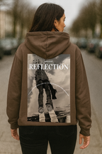 Reflection mocha hoodie