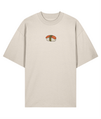 Sushi Menu Embroidered Oversized Shirt – Front Off-white