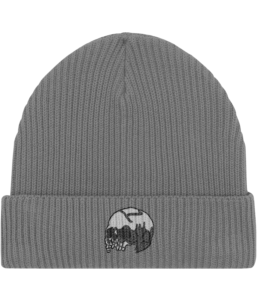 Vanitas Gothic Fisherman Beanie – Grey