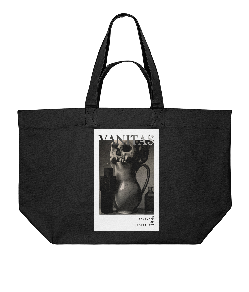 Vanitas Gothic Tote Bag Back