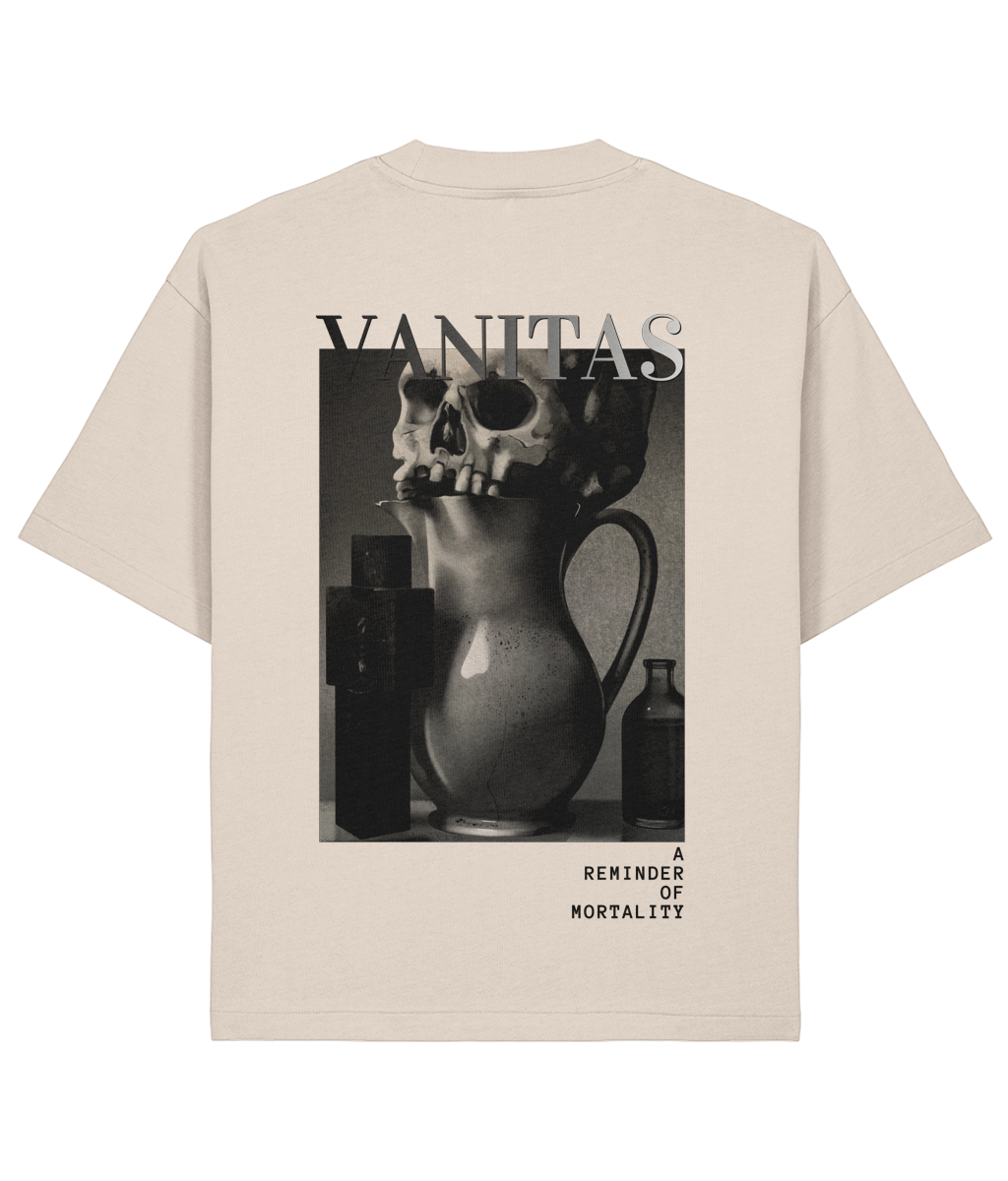 Vanitas Oversized Boxy Shirt – Cream Back