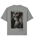 Vanitas Oversized Boxy Shirt – Grey Back