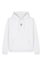 Vanitas Oversized Hoodie – White Front
