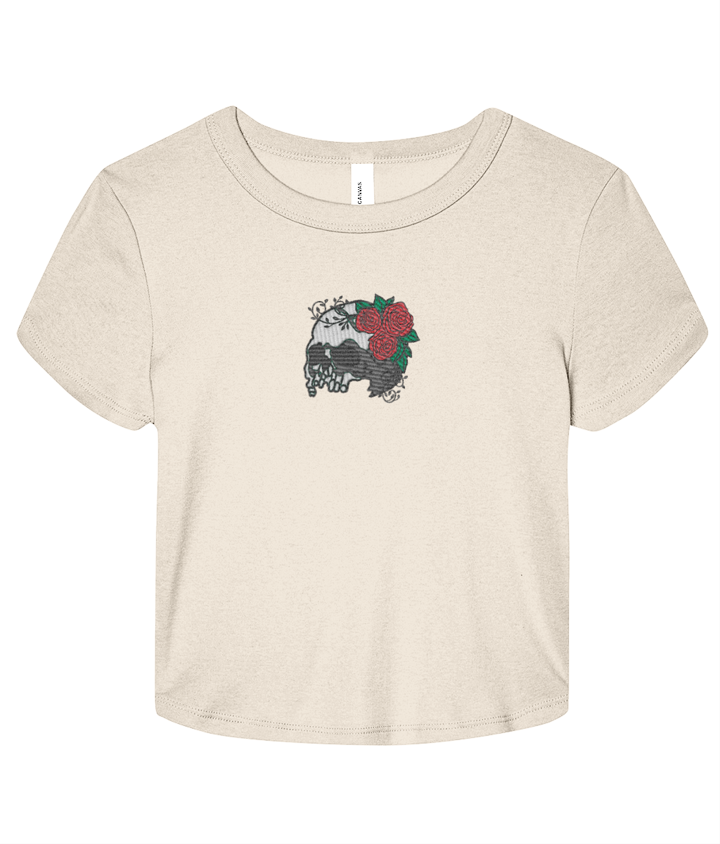 Vanitas Rose Baby Tee Creme 