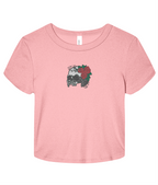Vanitas Rose Baby Tee Pink