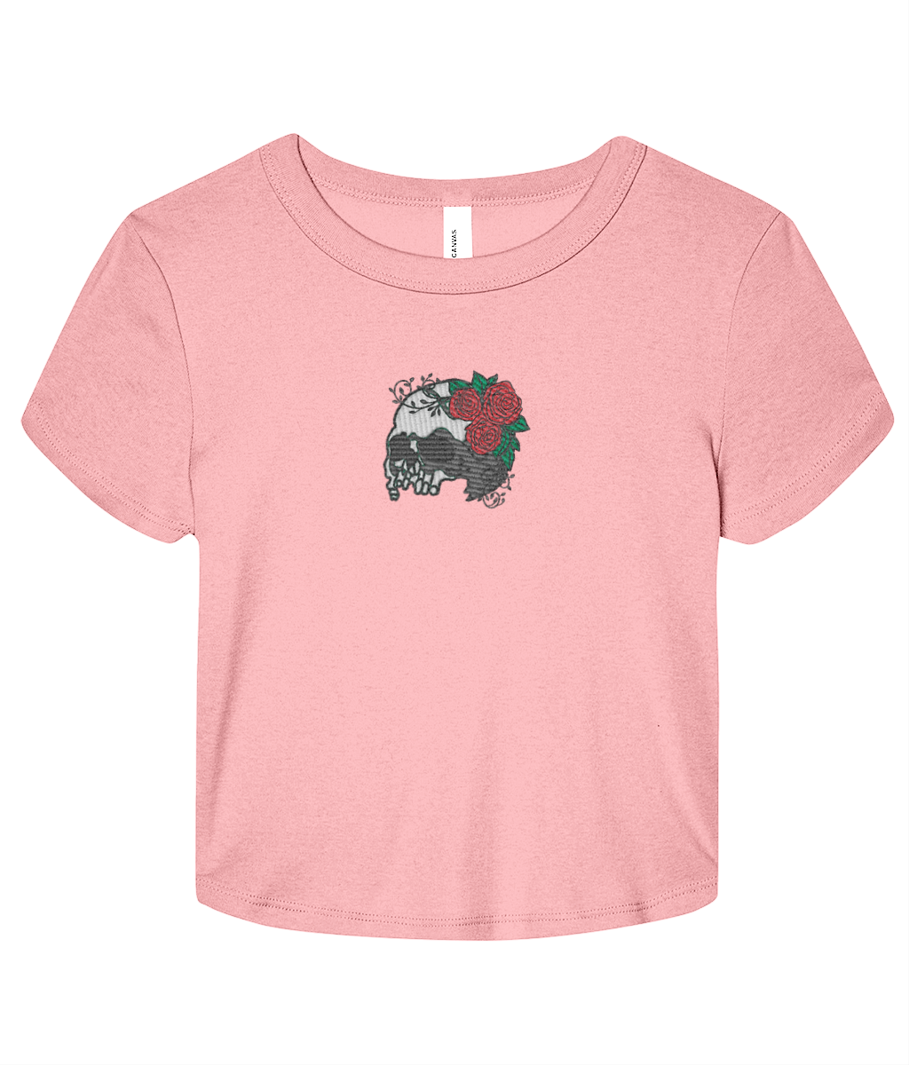 Vanitas Rose Baby Tee Pink