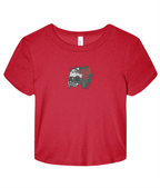 Vanitas Rose Baby Tee Red