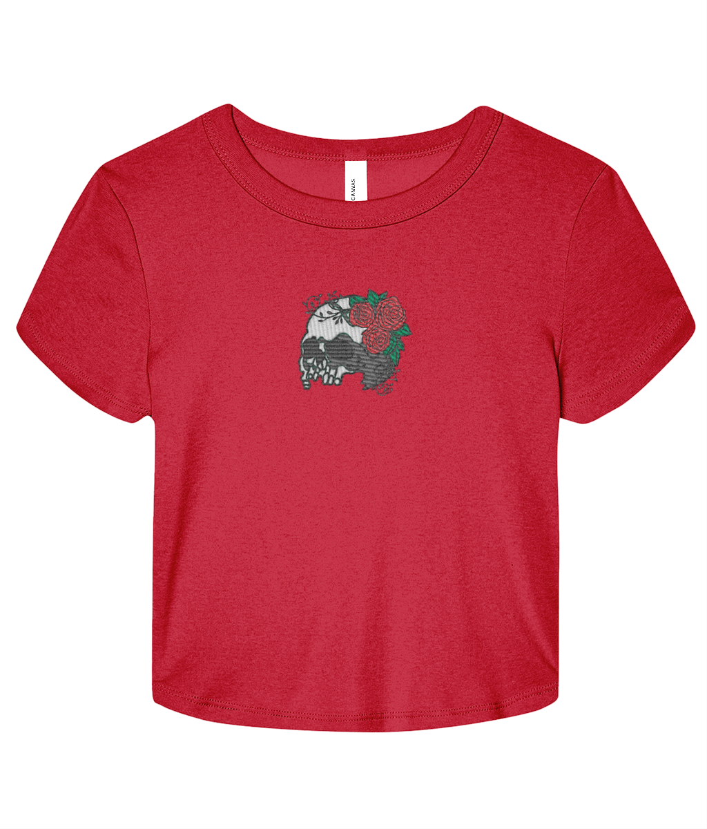 Vanitas Rose Baby Tee Red