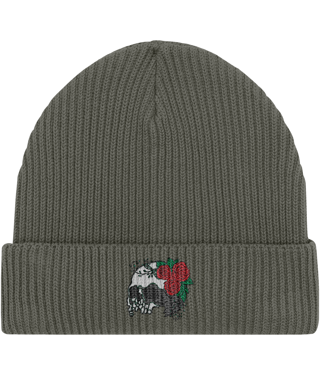 Vanitas Rose Gothic Fisherman Beanie –  Khaki